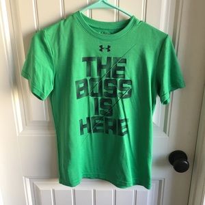 Boy’s Medium Under Armour Heat Gear Shirt NWOT